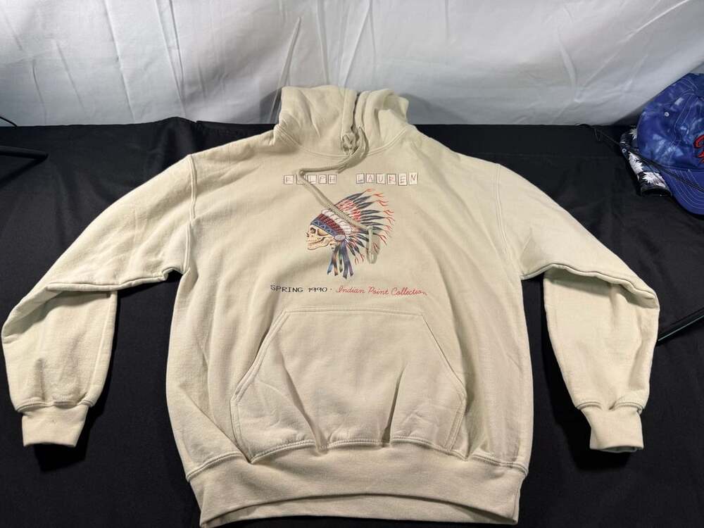 Bleach Goods X Ralph Lauren Spring 1990 Indian Point Collection Hoodie Men's M
